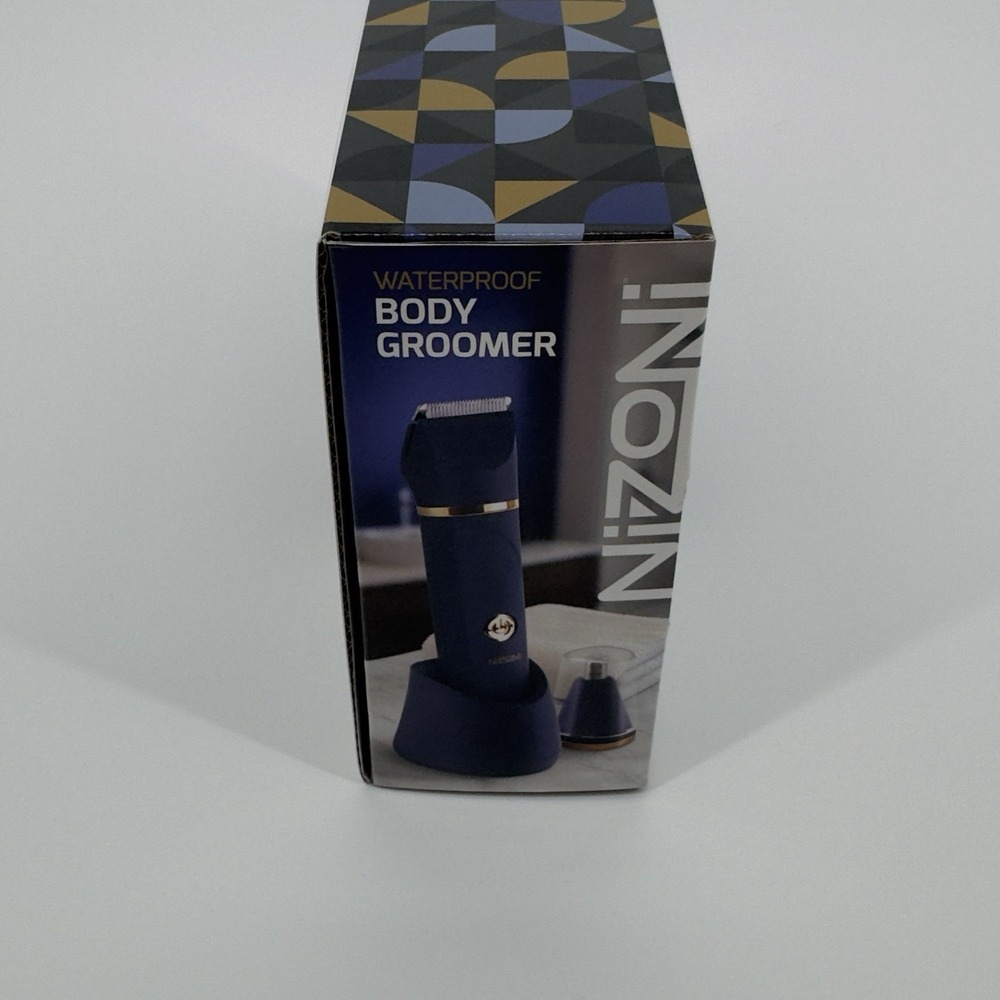 NIZONI Waterproof Body Groomer Trimmer USB Rechargeable Wet Dry Nose Hair Kit‎ - Picture 4 of 5